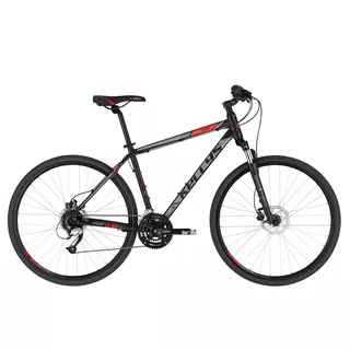 Pánsky crossový bicykel KELLYS CLIFF 90 28" 7.0 - Black Red