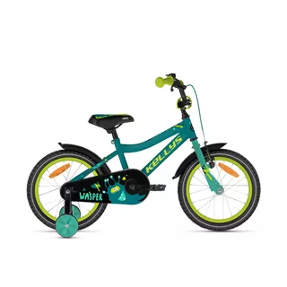 Detský bicykel KELLYS WASPER 16" - Yellow - Teal