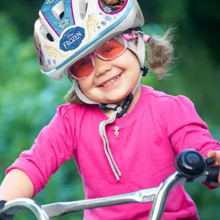 Frozen Bicycle Helmet Fahrradhelm