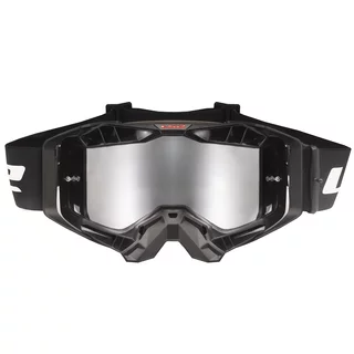 Motocrossbrille LS2 Aura Pro Schwarzes Iridiumglas