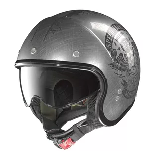 Nolan N21 Speed Junkies Scratched Chrome Motorradhelm - Scratched Chrome - Scratched Chrome