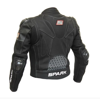 Pánská kožená moto bunda Spark ProComp - S
