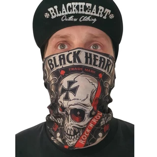 Black Heart Crusty Demons Halstuch - schwarz-rot