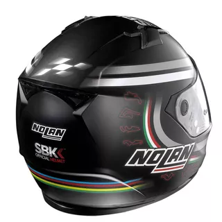 Moto helma Nolan N64 SBK 89 Flat Black - 2.jakost