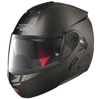 Motorcycle Helmet Nolan N90-2 Classic N-com Lava Grey - Matte Grey - Matte Grey