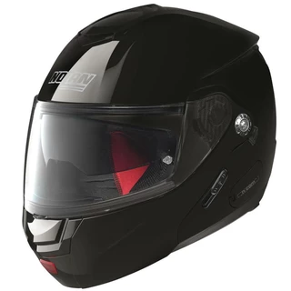 Moto helma Nolan N90-2 Classic N-Com Glossy Black - XL (61-62) - černá lesk