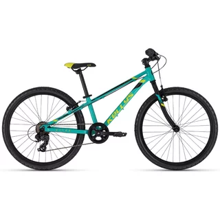 Juniorský bicykel KELLYS KITER 30 24" 8.0 - Purple - Turquoise