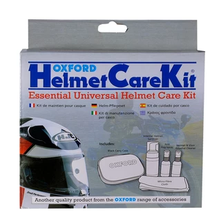 Sada prostriedkov pre čistenie prilieb a plexi Oxford Helmet Care Kit