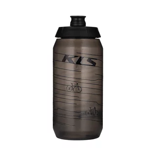 Cyklo fľaša Kellys Kolibri 0,55l - Transparent Black - Transparent Black