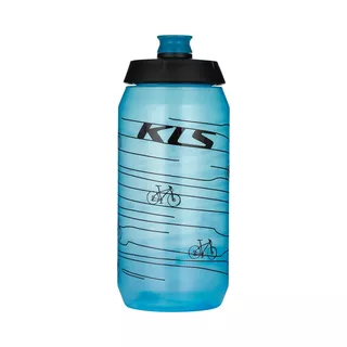 Cyklo láhev Kellys Kolibri 0,55l - Pink - Transparent Blue