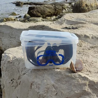 Swim Mask Box Aropec Transparent