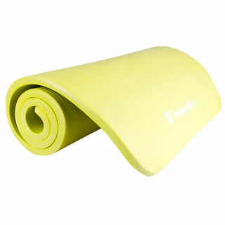 Exercise Mat inSPORTline Fity 140 x 61 cm - Green Yelow