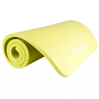 Exercise Mat inSPORTline Fity 140 x 61 cm - Blue - Green Yelow