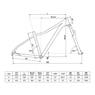 Dámsky horský bicykel KELLYS VANITY 50 27,5" 7.0