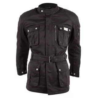 Herren Motorradjacke W-TEC Breathe - schwarz