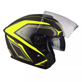 Moto přilba Lazer Tango Hexa - Black-Yellow-Matt