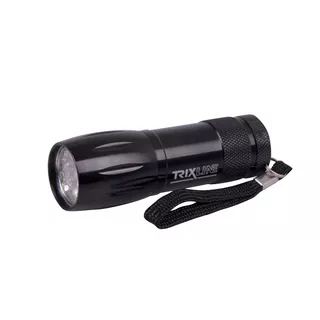 Aluminium Flashlight BC BCS 193 - Red - Black