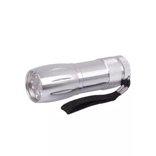 Aluminium Flashlight BC BCS 193 - Red - Silver