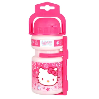 Plastová fľaša s držiakom Hello Kitty
