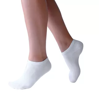 Low Ankle Socks Bamboo - White, 41/44 - White