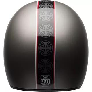 BELL Moto-3 Independent Matte Titanium Motorrad Helm