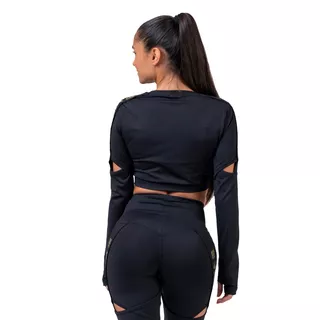 Women’s Crop Top Nebbia Honey Bunny 821 - Black