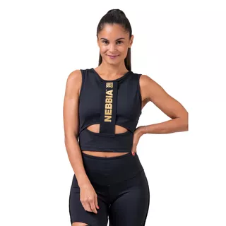 Dámsky tank top Nebbia Honey Bunny 822 - Black