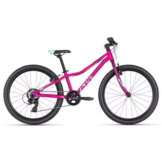 Juniorské dívčí kolo KELLYS KITER 30 24" - model 2025 - White - Pink