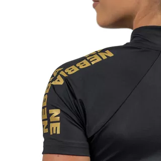 Women’s Activewear T-Shirt Nebbia INTENSE Ultimate 831 - Black/Gold