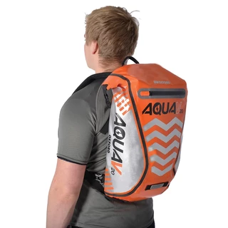 Vodotěsný batoh Oxford Aqua V20 Extreme Visibility 20l - oranžová