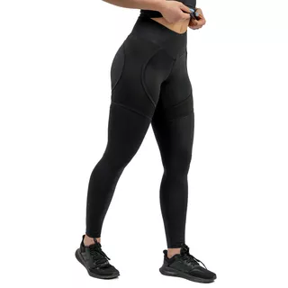 Damskie legginsy sportowe z siateczką Nebbia INTENSE Mesh 838 - Czarny