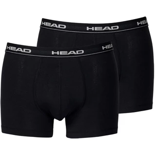 Men’s Boxer Shorts Head Basic Boxer – 2 Pairs - Black-White - Black-White