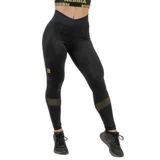 Damskie modelujące legginsy push-up Nebbia INTENSE Heart-Shaped 843 - Black/Gold