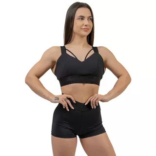 Women’s Padded Sports Bra Nebbia INTENSE Iconic 844 - Black/Gold