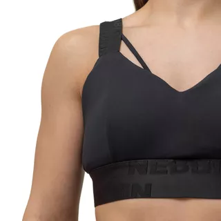 Women’s Padded Sports Bra Nebbia INTENSE Iconic 844 - Black/Gold