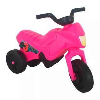 Balance Bike Enduro Mini - Silver - Pink-Black