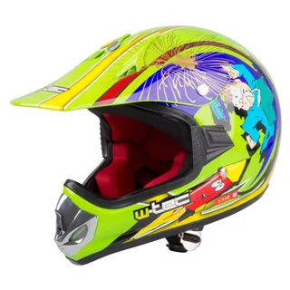 Młodzieżowy kask motocyklowy W-TEC V310 enduro - Kropka Duch