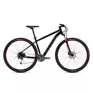 Horské kolo Ghost Kato 5.9 AL U 29" - model 2019 - Vibrant Blue / Night Black / Star White, M (18") - Night Black / Titanium Grey / Riot Red