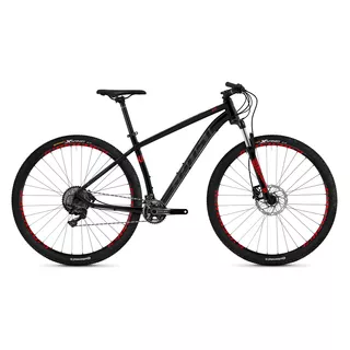 Ghost Kato 9.9 AL U 29" Mountainbike - Modell 2019 - Night Black / Titanium Grey / Riot Red