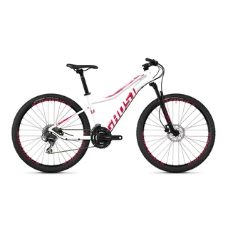 Dámsky horský bicykel Ghost Lanao 2.7 AL W 27,5" - model 2019 - Star White / Ruby Pink