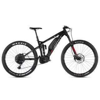 Celoodpružené elektrokolo Ghost Hybride SL AMR X S3.7+ AL 29" - model 2019 - Night Black / Iridium Silver / Riot Red