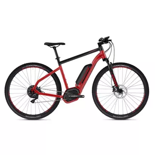 Ghost Hybride Square Cross B4.9 29" - Cross Elektrofahrrad Modell 2019 - Riot Red / Jet Black