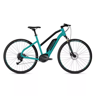 Women’s Cross E-Bike Ghost Square Cross B1.8 Ladies 28” – 2019 - Electric Blue / Jet Black