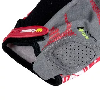 Motocross-Handschuhe W-TEC Hazel - weiß-rot