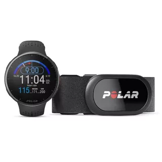 Pulzusmérő óra Polar Pacer Pro fekete-szürke H10 HR szettel