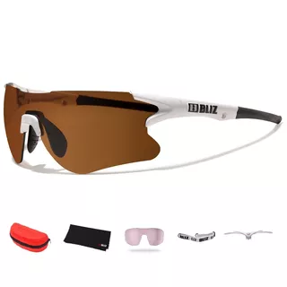 Cycling Glasses Bliz Tempo - White - White