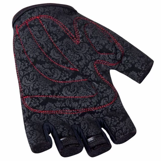 Women's Cycling Gloves W-TEC Mison - Black-Red