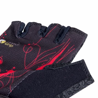 Women's Cycling Gloves W-TEC Mison - Black-Violet