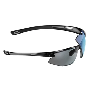 Bliz Motion Multi sportliche Sonnenbrille - schwarz mit dunkel blauen Gläsern
