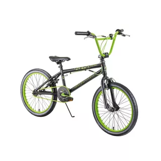 Rower BMX Capriolo Totem 20" - model 2018 - Czarno-niebieski - Czarno-zielony